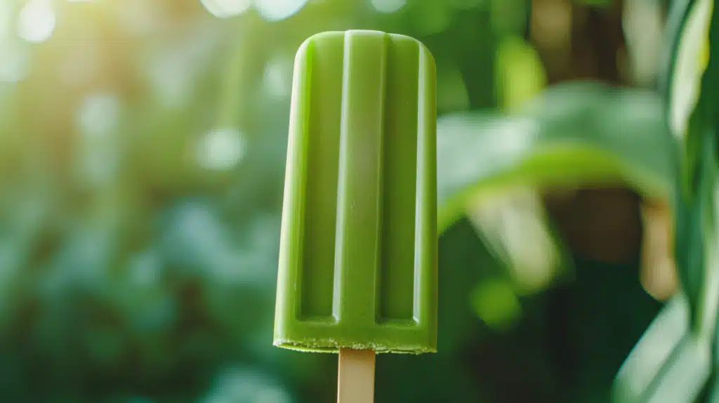 Frozen Matcha Popsicles. A modern spin on a traditional favorite_RWGolden Matcha