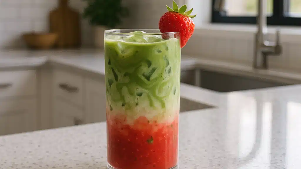 Strawberry Matcha Recipe Image_RWGolden Matcha